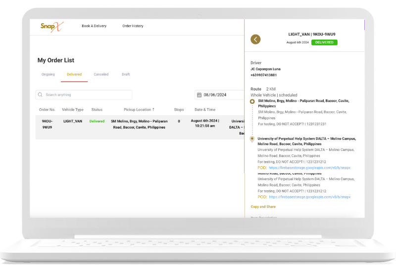 Your Delivery Timeline