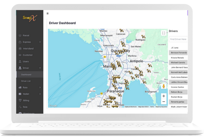 Real-Time Driver Tracking